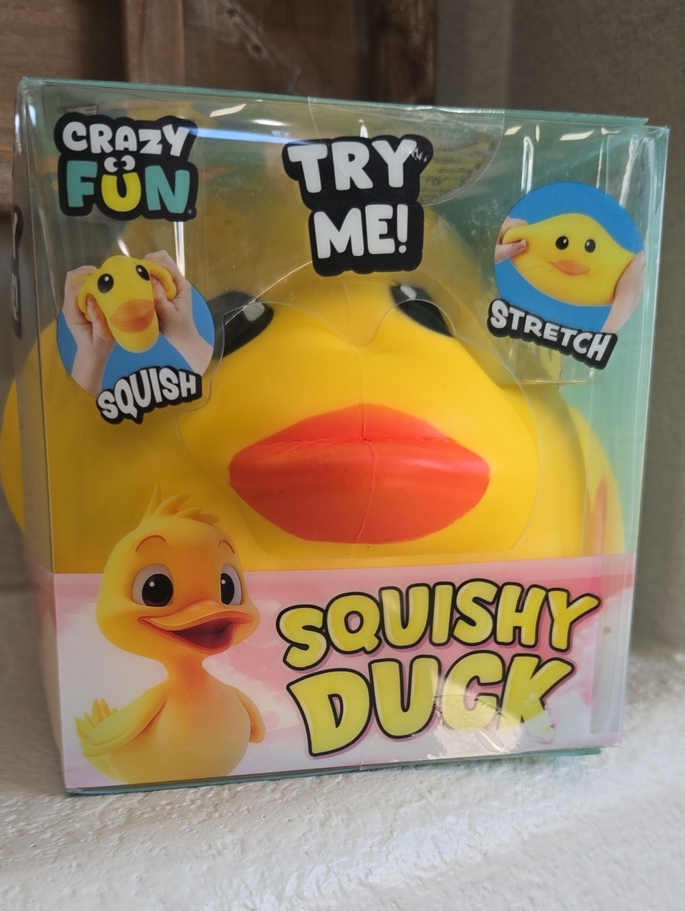 New Squishy Duck Toy - Yellow